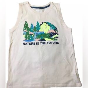 THE NORTH FACE Kids Girls size L NATURE IS THE FUTURE TANK TOP